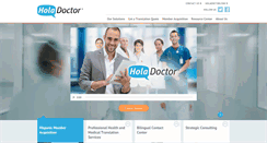 Desktop Screenshot of holadoctor.net